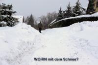 Wohin mit dem Schnee?