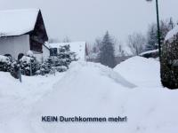 Kein Durchkommen mehr